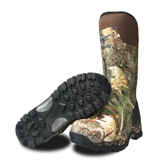 Insulated Rubber Hunting Boots(Timber 600g) For Adult