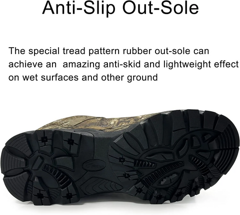 Waterproof Camo Hiking Shoes for Men