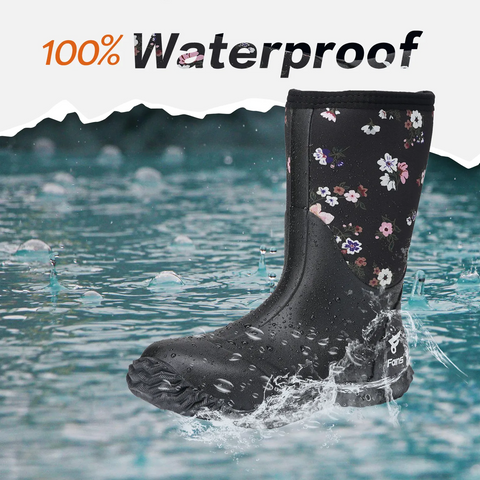 Waterproof Rubber Boots for Women