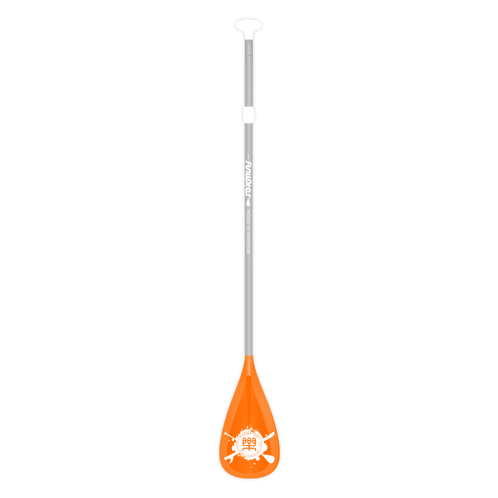 funwater stand up paddle board single paddle board grey paddle lever outdoor leisure sport durable orange
