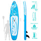 funwater blue touring inflatable stand up paddle board quick pumping easy to store and carry 10'6"
